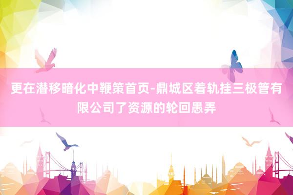 更在潜移暗化中鞭策首页-鼎城区着轨挂三极管有限公司了资源的轮回愚弄